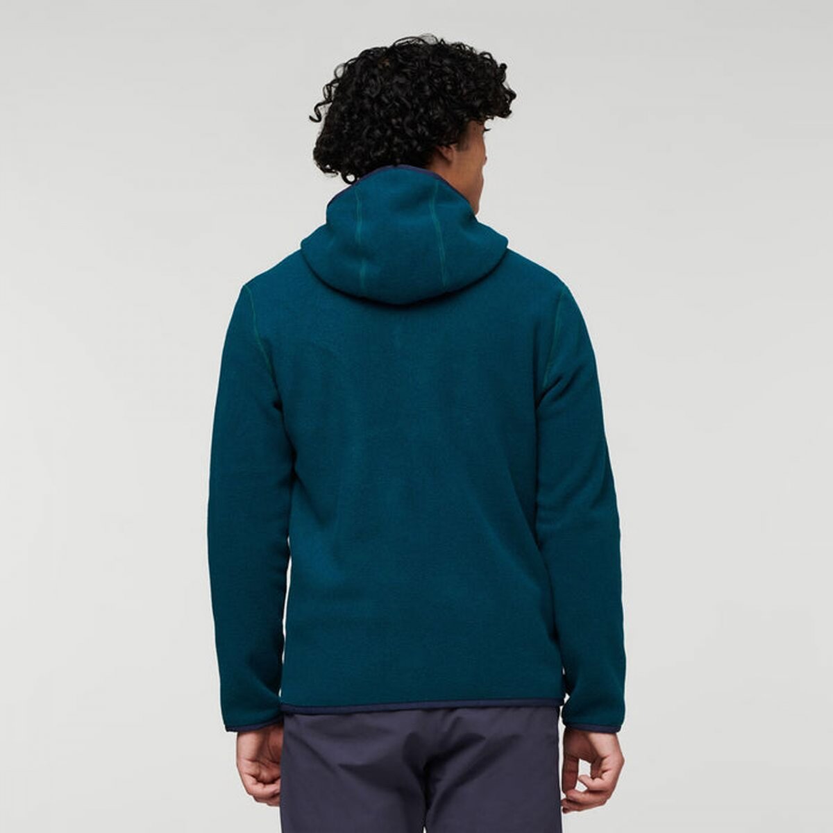 Teca Fleece Hooded Full-Zip Jacket Man