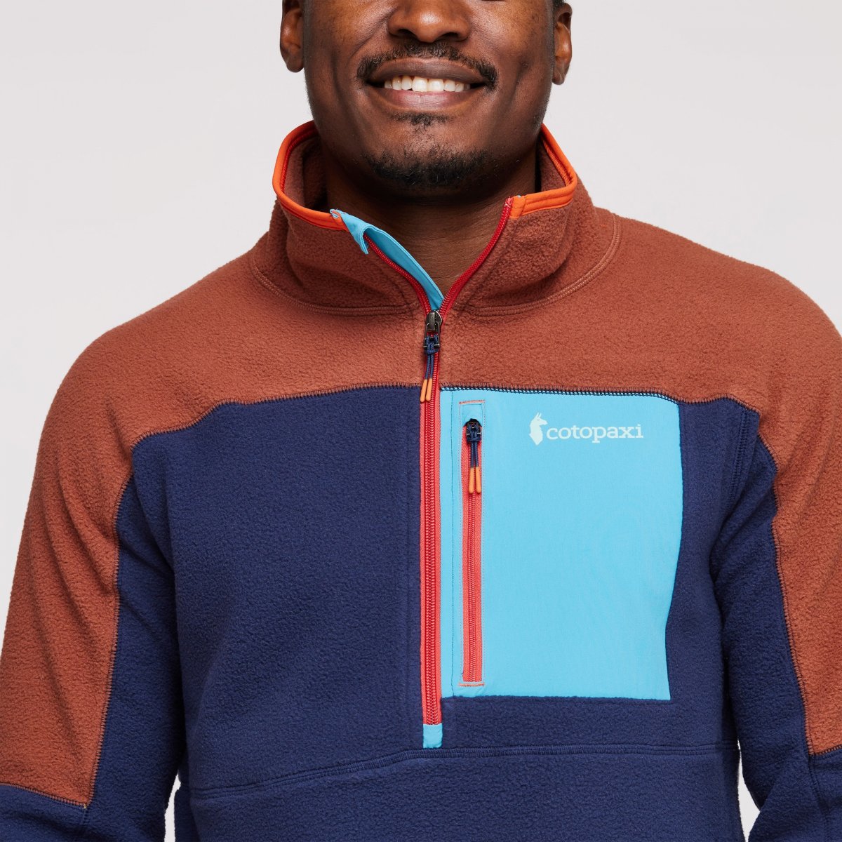 Abrazo Half-Zip Fleece Jacket Man