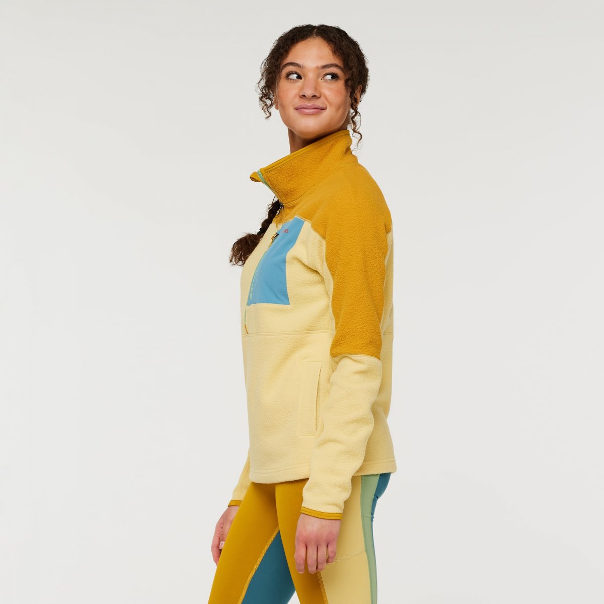 Abrazo Half-Zip Fleece Jacket Woman