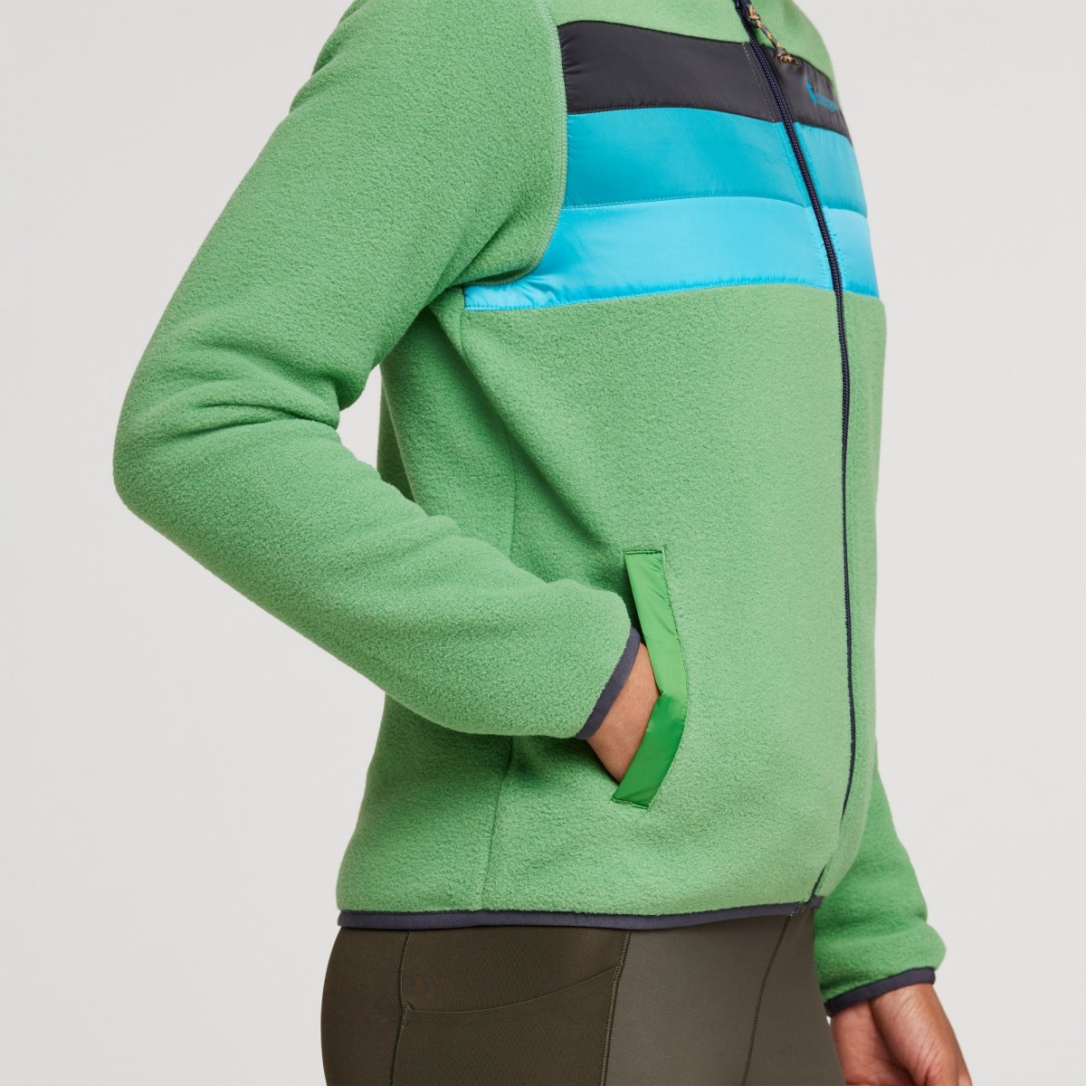 Teca Fleece Full-Zip Jacket Woman