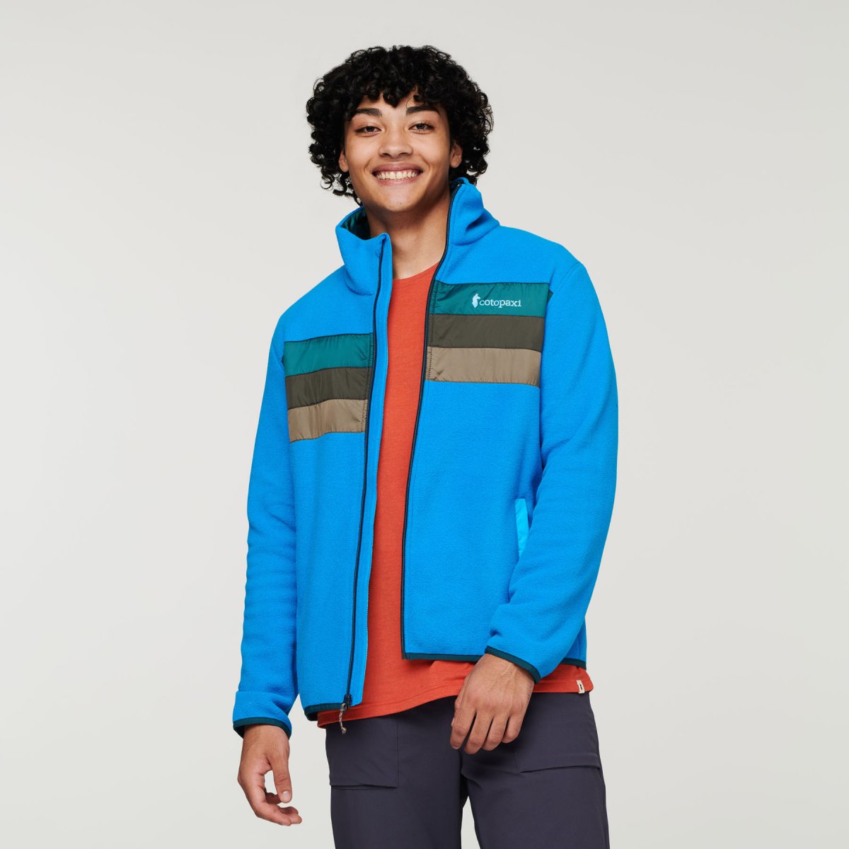 Teca Fleece Full-Zip Jacket Man