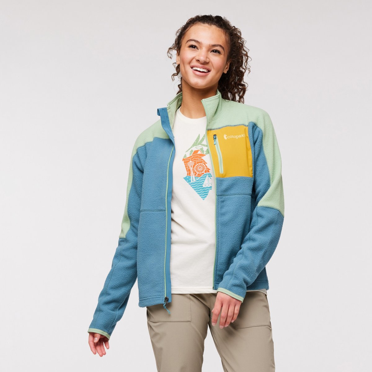 Abrazo Fleece Full-Zip Jacket Woman