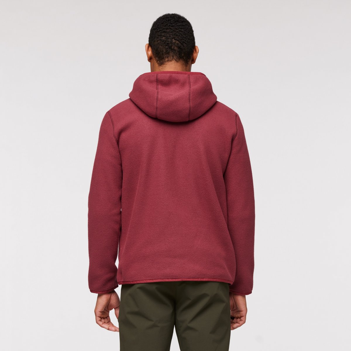 Teca Fleece Hooded Full-Zip Jacket Man
