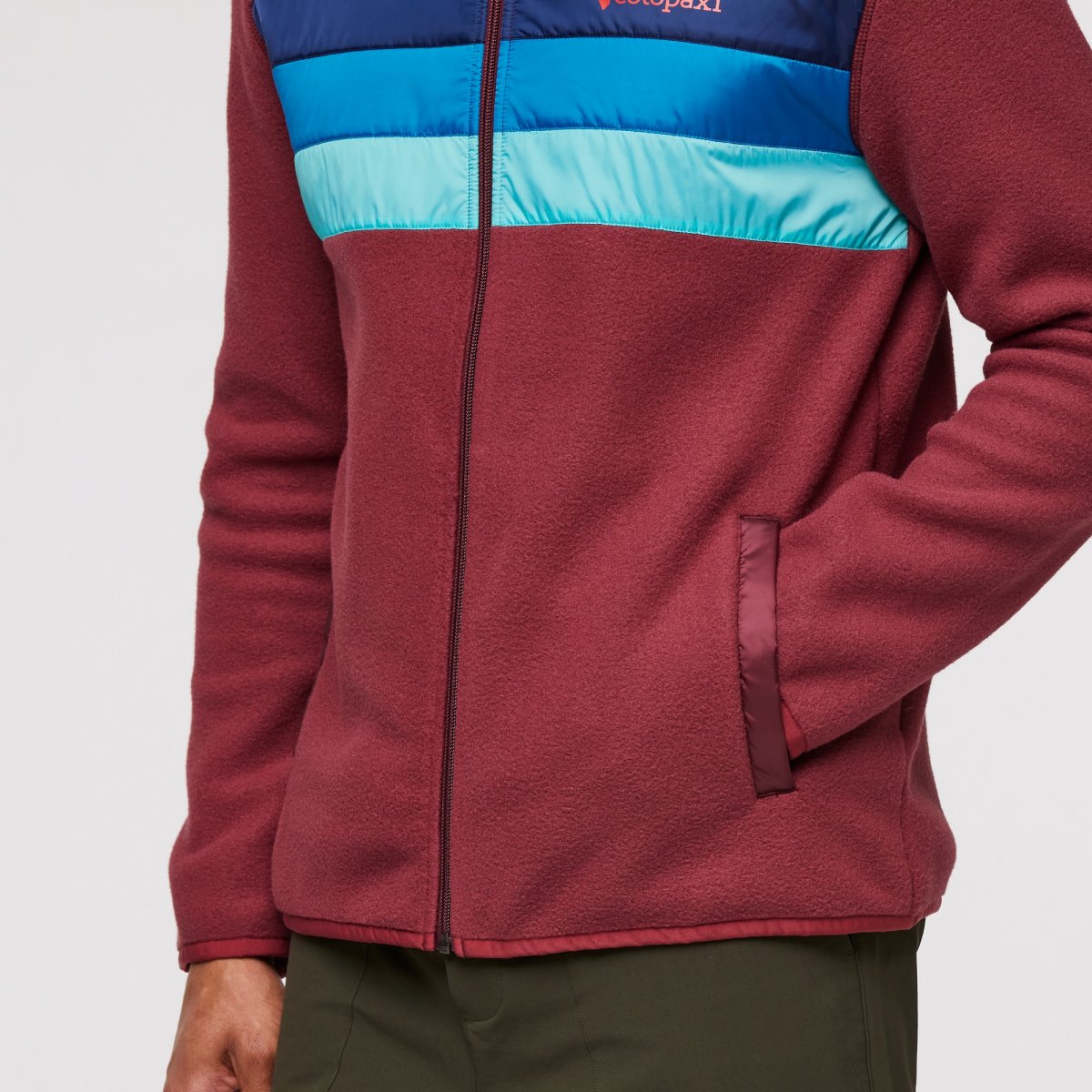 Teca Fleece Hooded Full-Zip Jacket Man