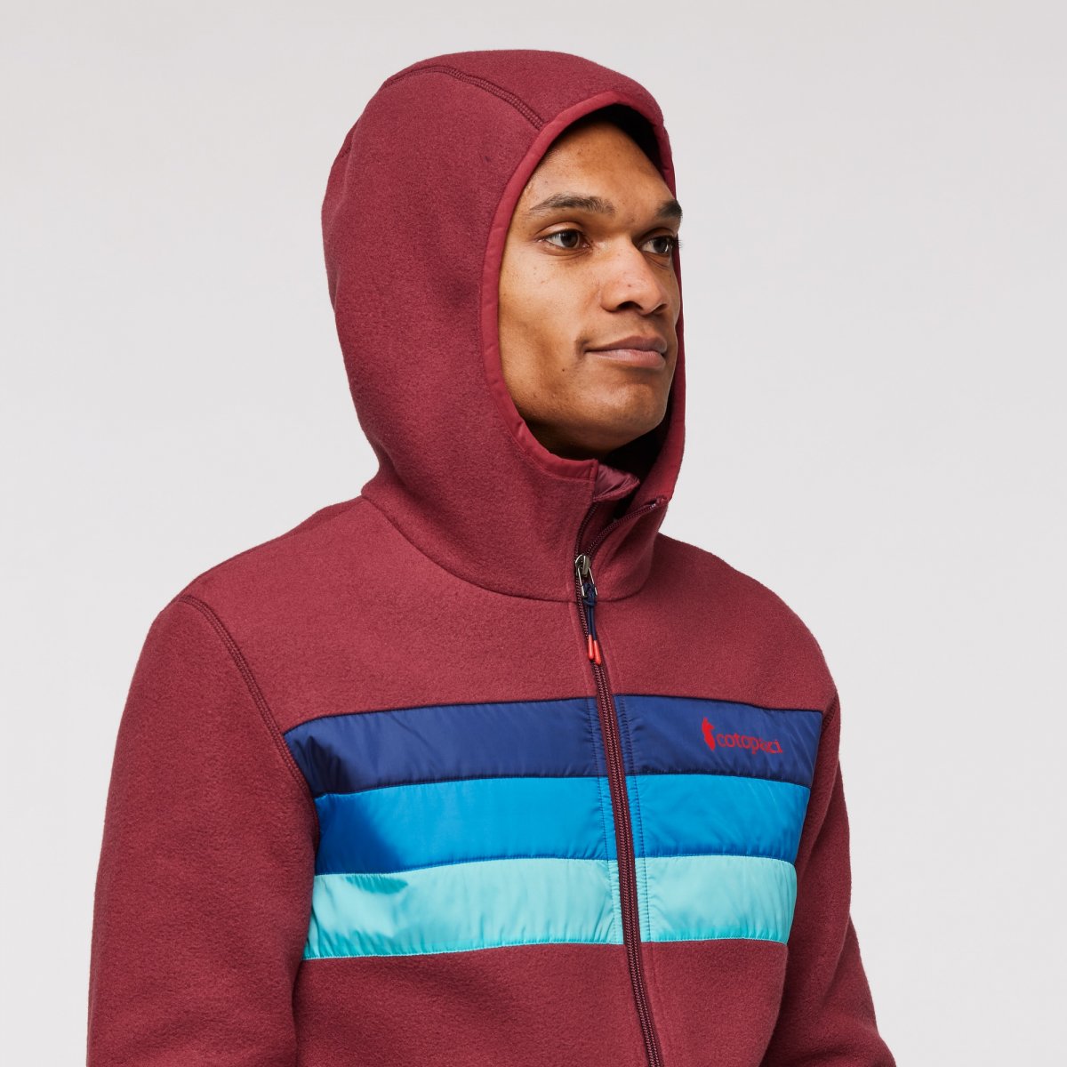 Teca Fleece Hooded Full-Zip Jacket Man