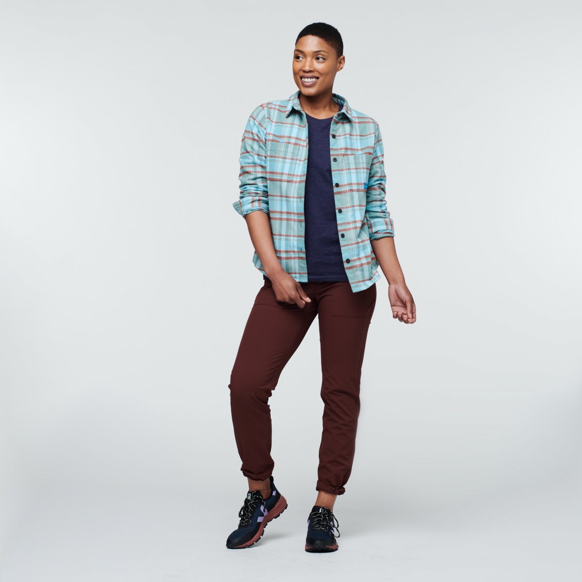 Mero Organic Flannel Shirt Woman