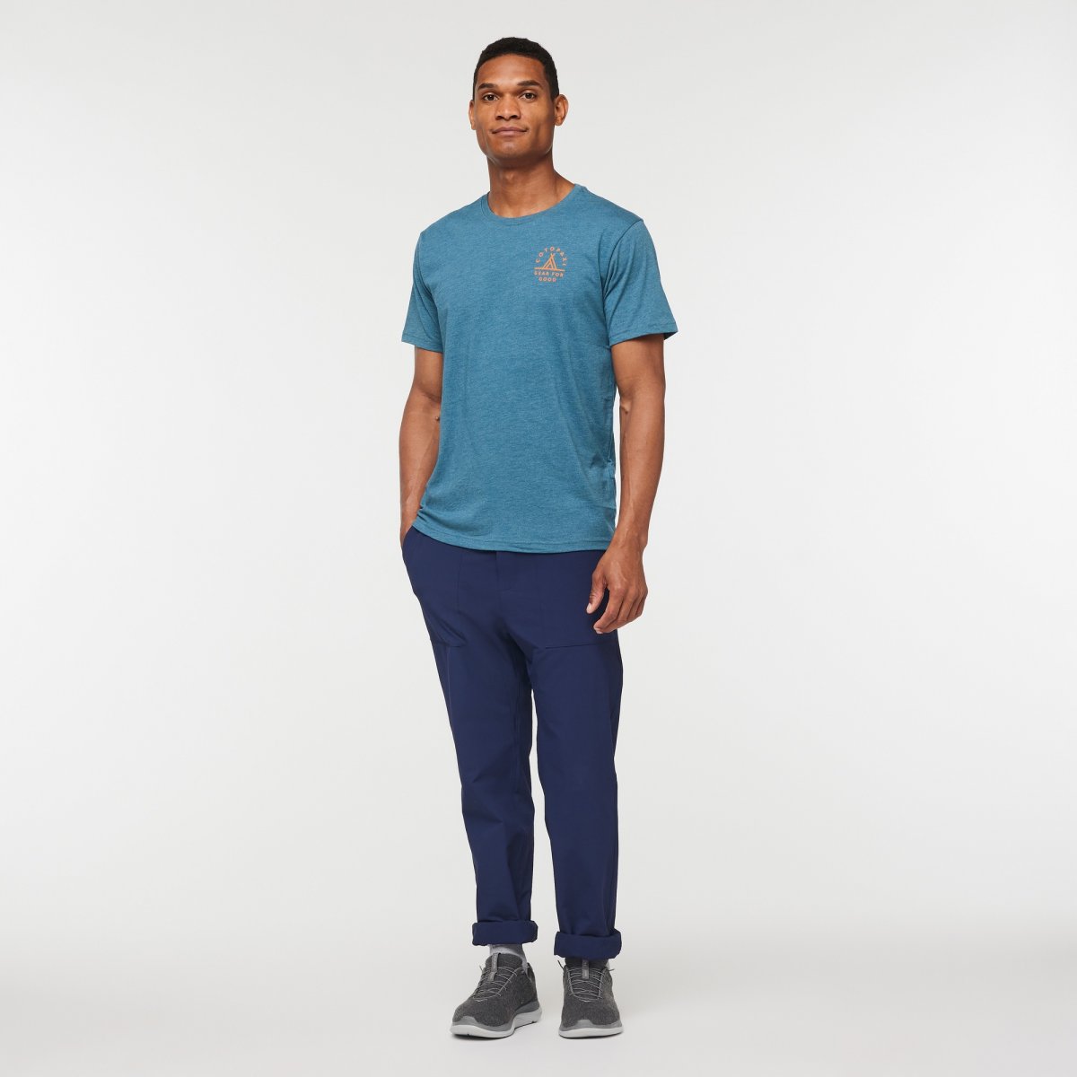 Llama Map Organic T-Shirt Man