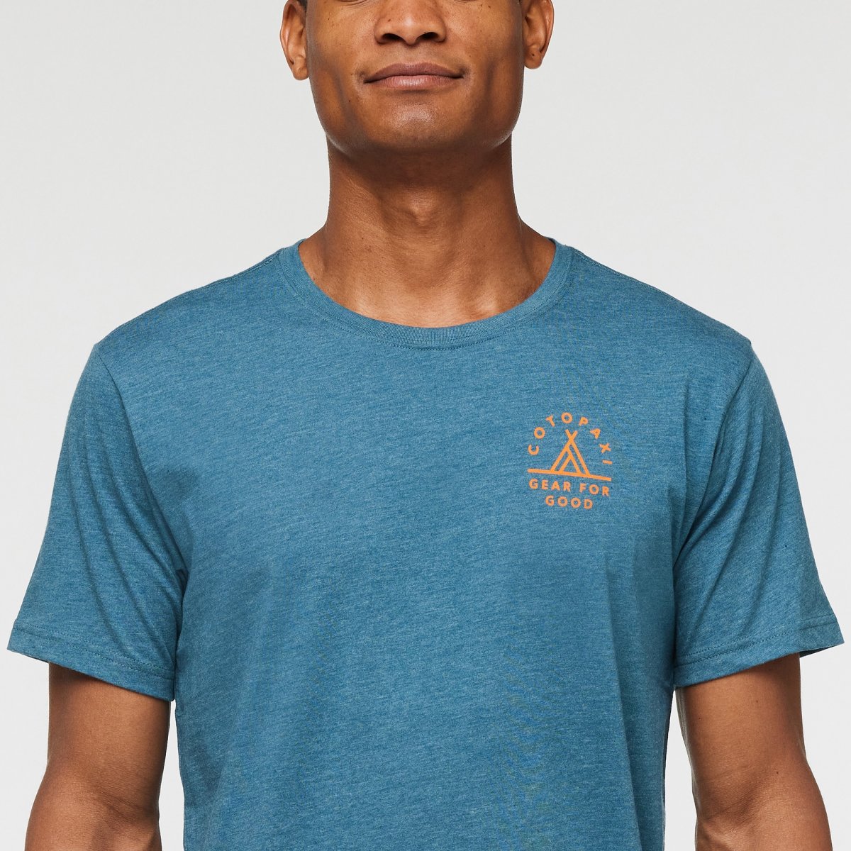 Llama Map Organic T-Shirt Man