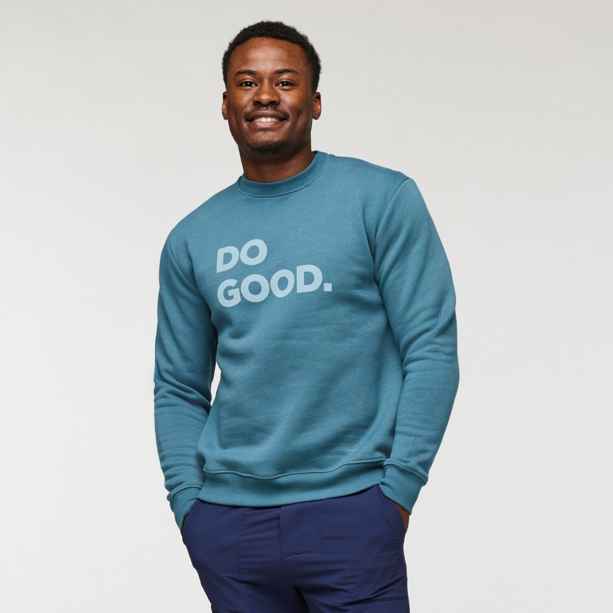 Do Good Organic Crew Sweatshirt Man
