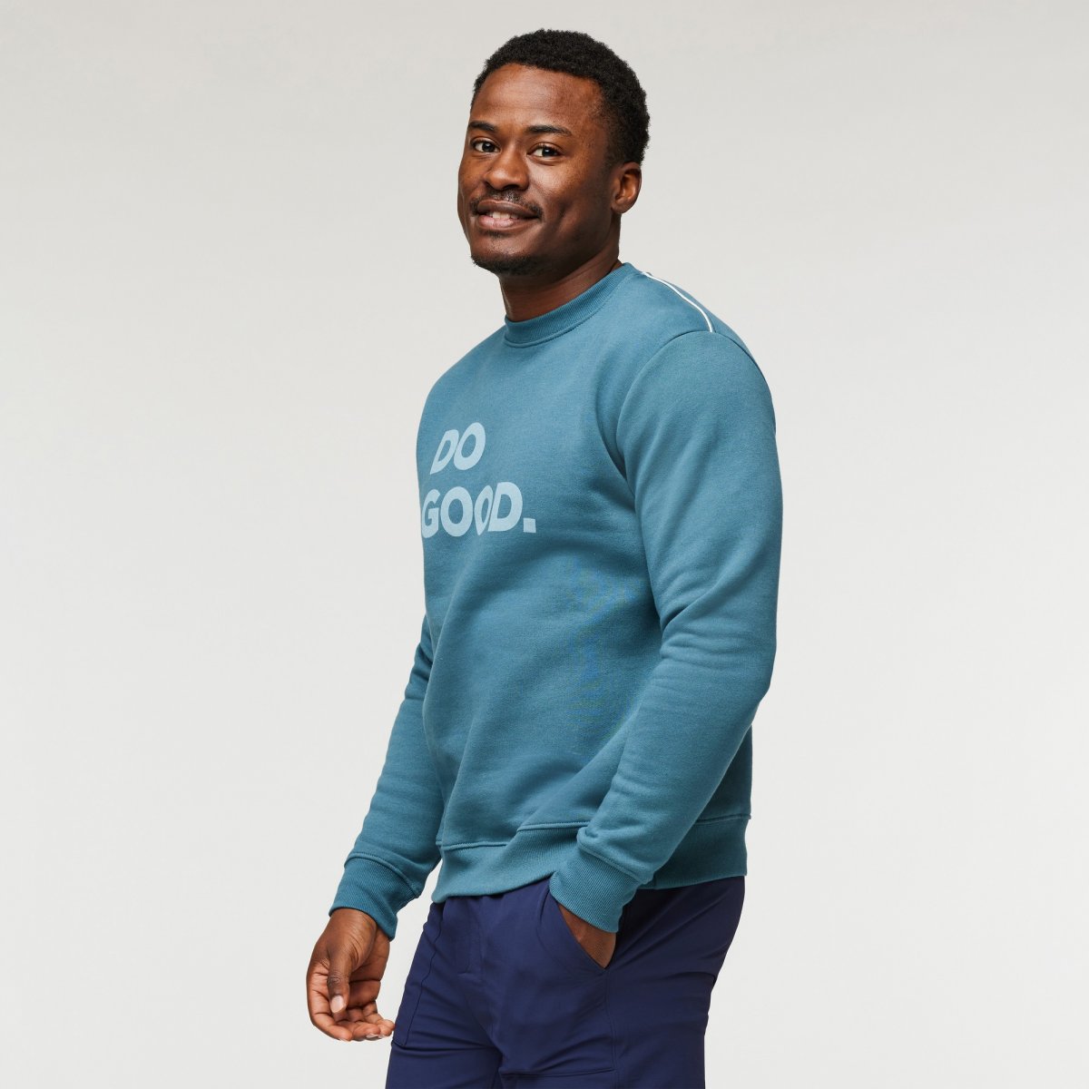 Do Good Organic Crew Sweatshirt Man