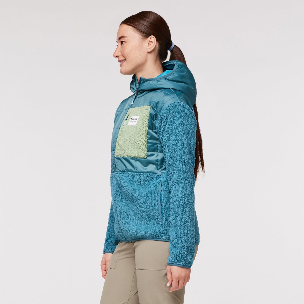 Trico Hybrid Hooded Jacket Woman