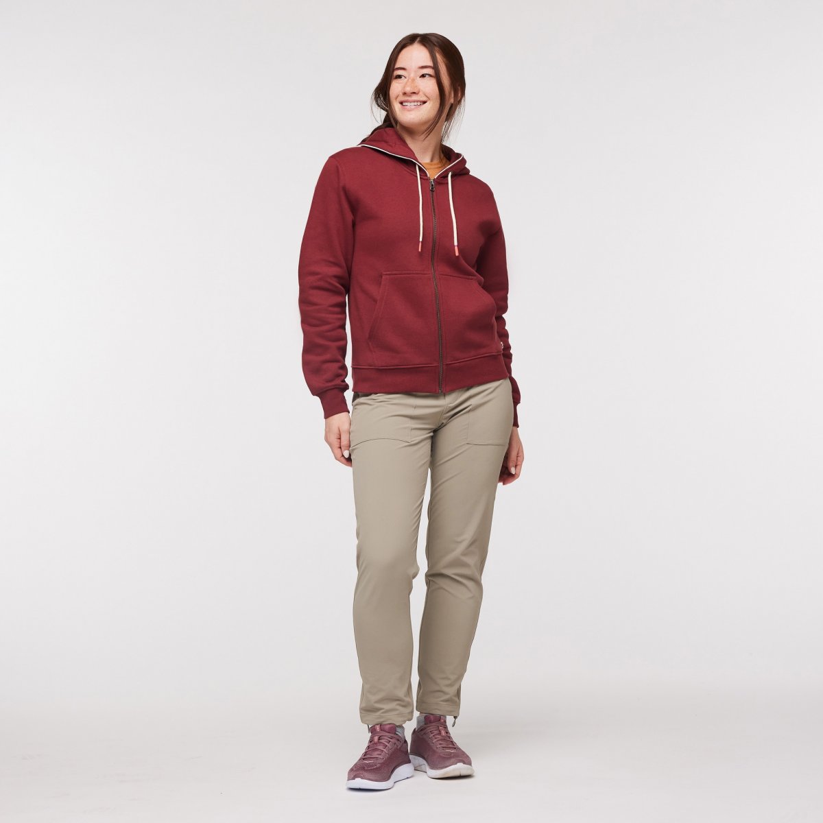 Do Good Organic Full-Zip Hoodie Woman