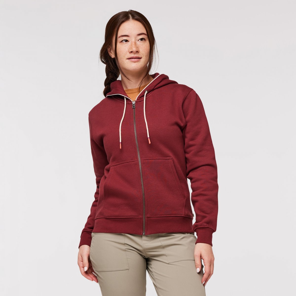 Do Good Organic Full-Zip Hoodie Woman