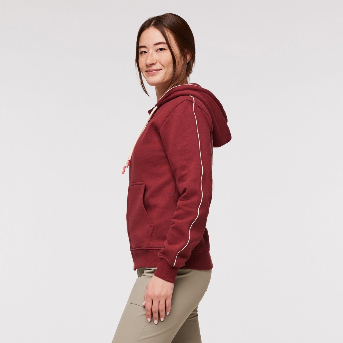 Do Good Organic Full-Zip Hoodie Woman