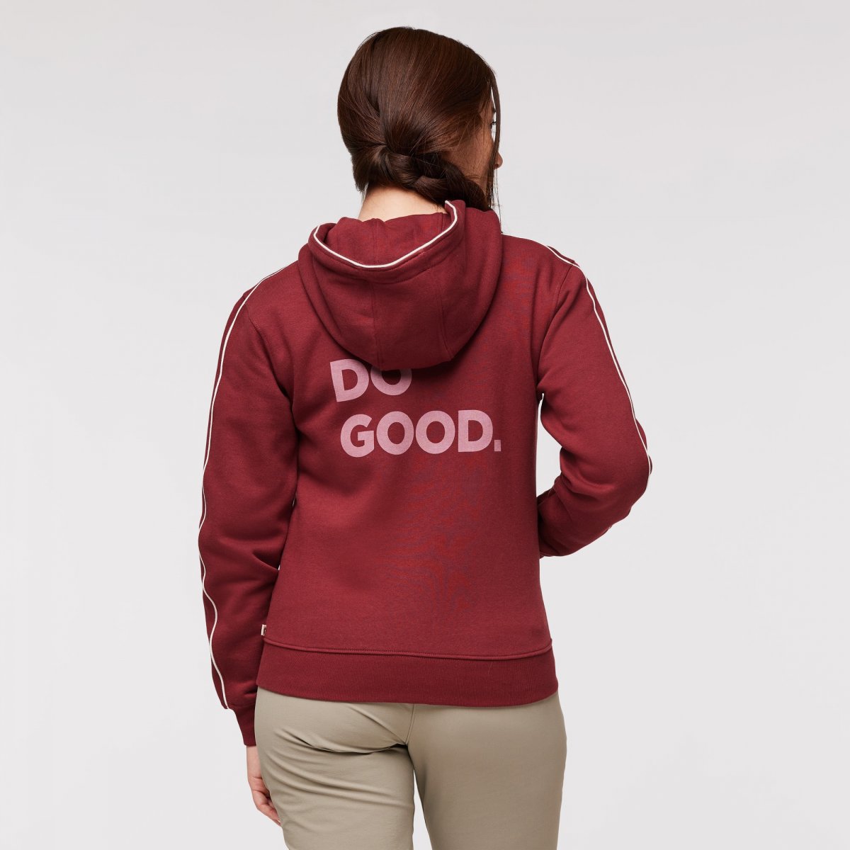 Do Good Organic Full-Zip Hoodie Woman