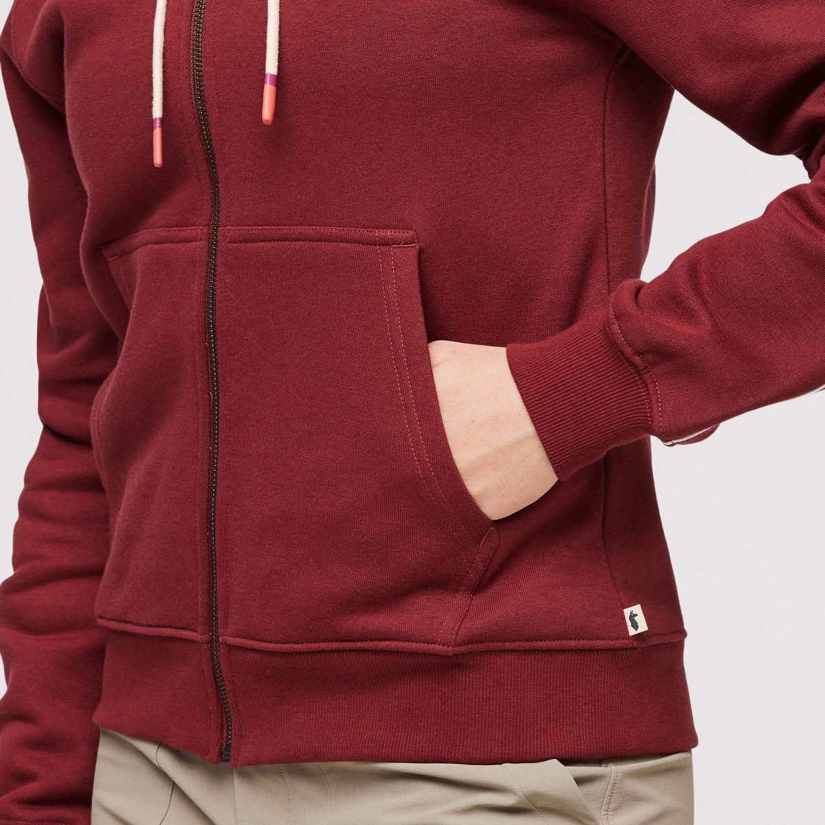 Do Good Organic Full-Zip Hoodie Woman