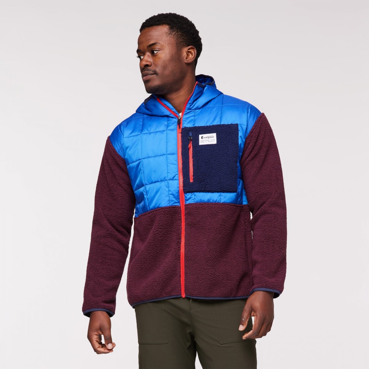 Trico Hybrid Hooded Jacket Man
