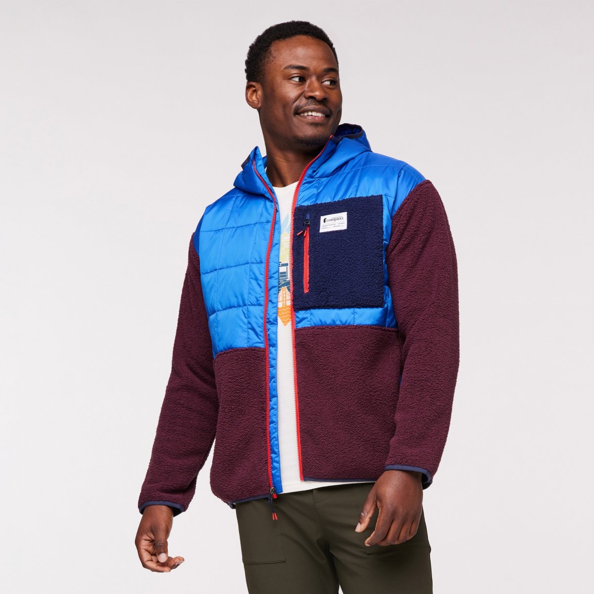 Trico Hybrid Hooded Jacket Man