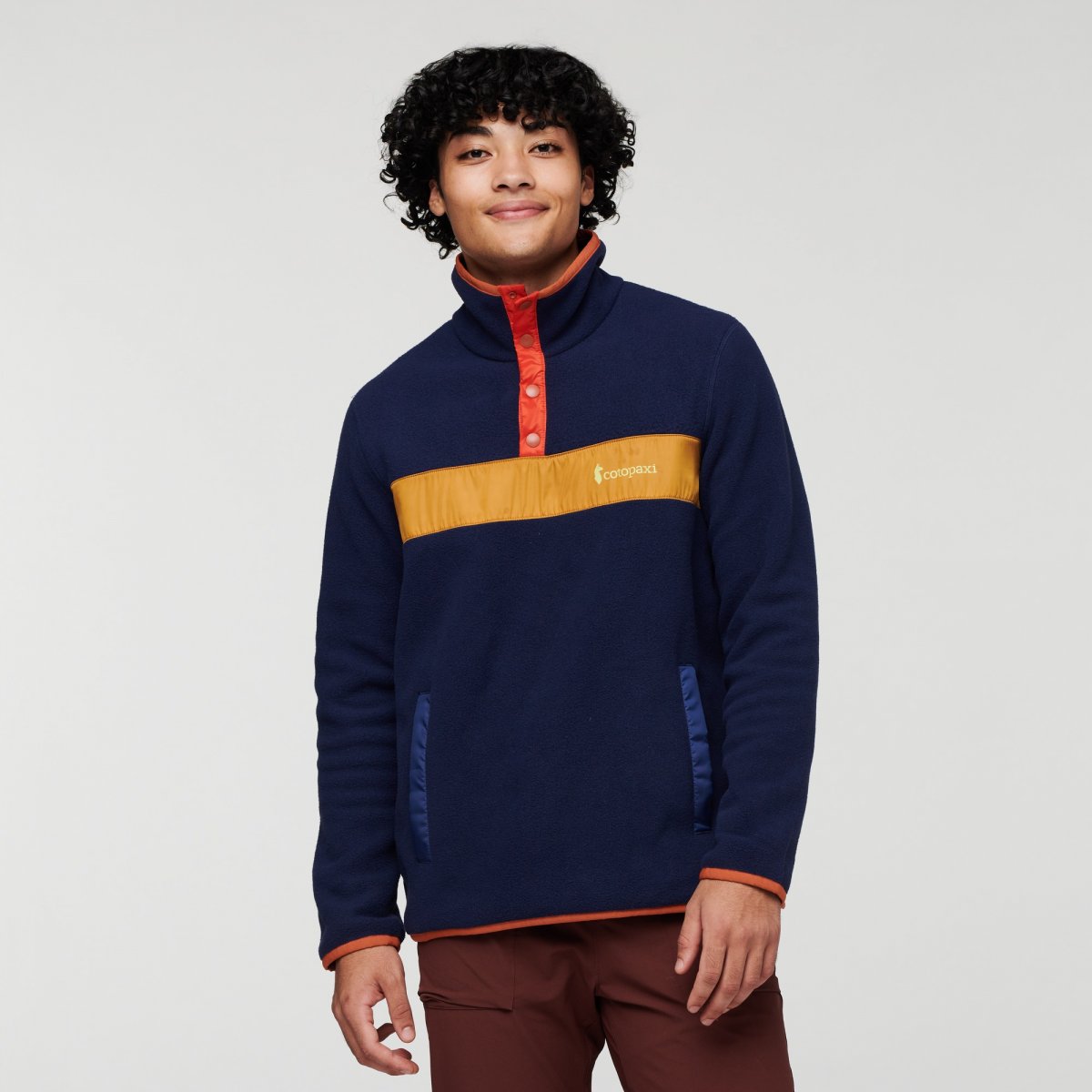 Teca Fleece Pullover Man
