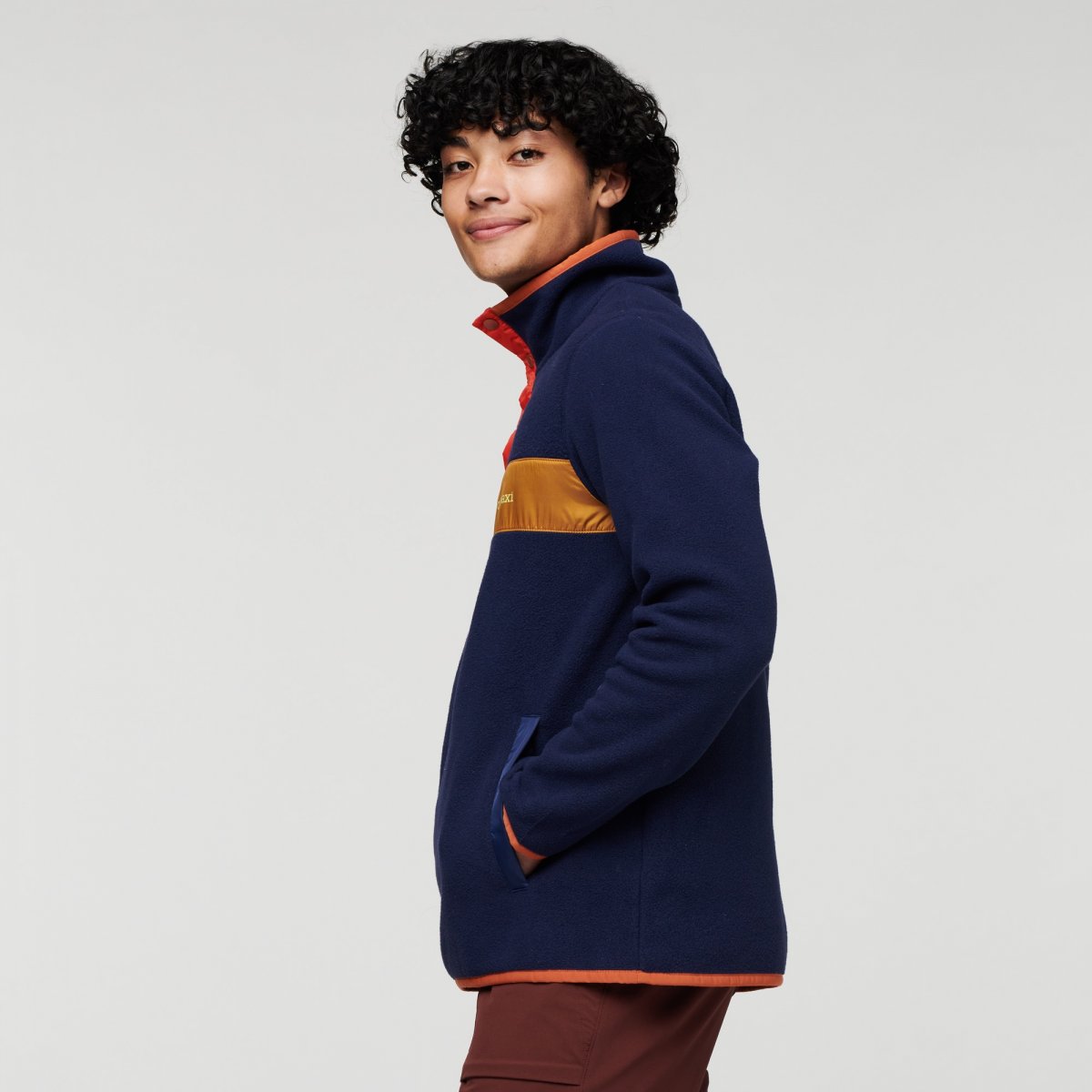 Teca Fleece Pullover Man