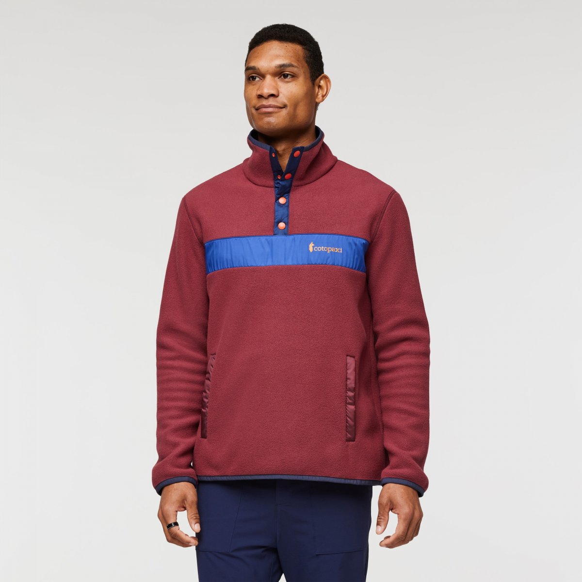 Teca Fleece Pullover Man