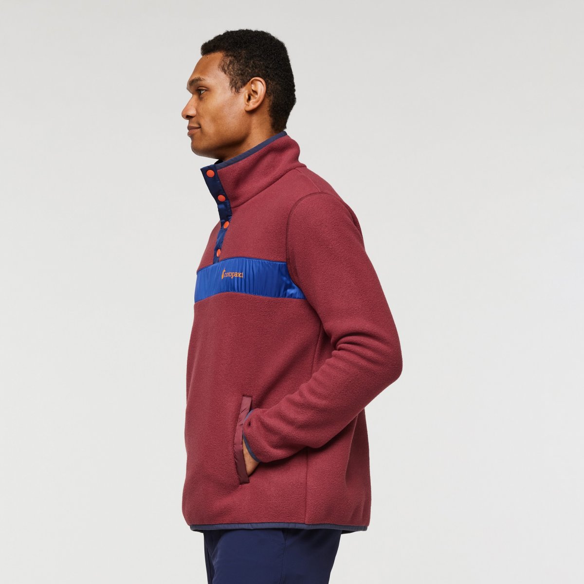 Teca Fleece Pullover Man