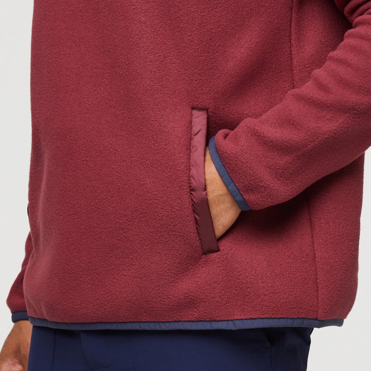 Teca Fleece Pullover Man