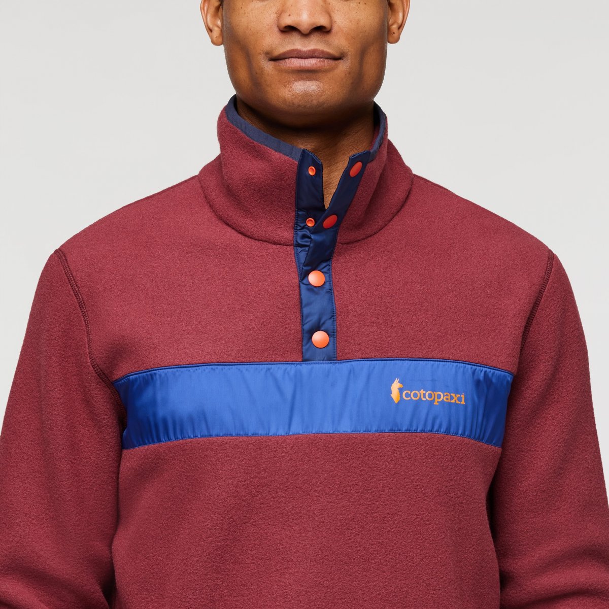 Teca Fleece Pullover Man