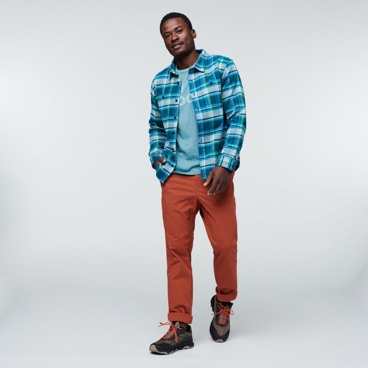 Mero Organic Flannel Shirt Man