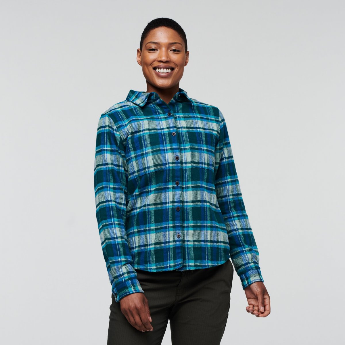 Mero Organic Flannel Shirt Woman