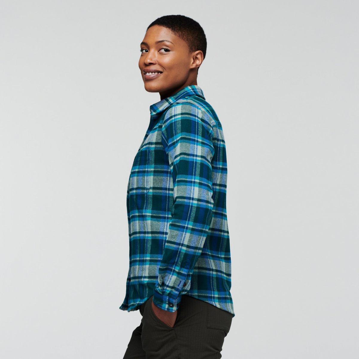 Mero Organic Flannel Shirt Woman