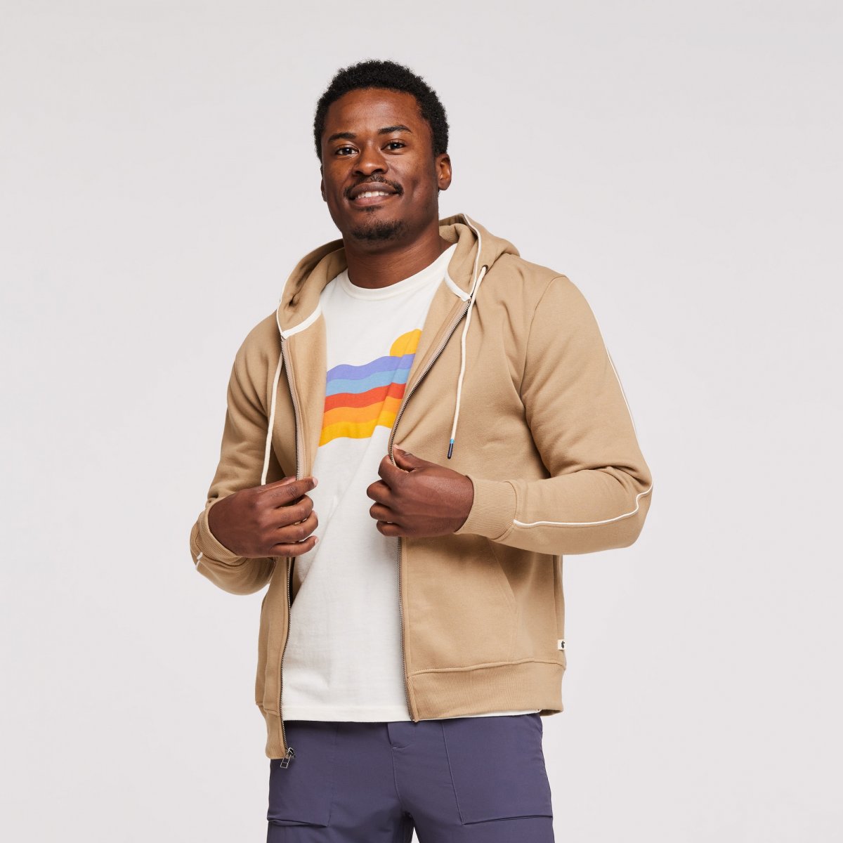 Do Good Organic Full-Zip Hoodie Man