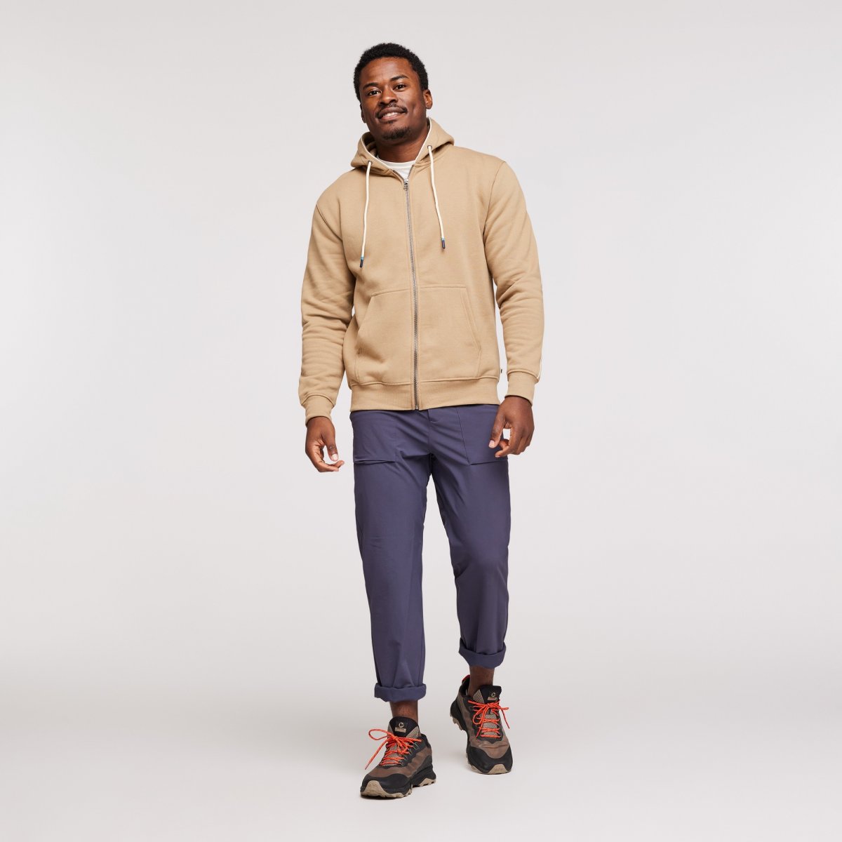 Do Good Organic Full-Zip Hoodie Man