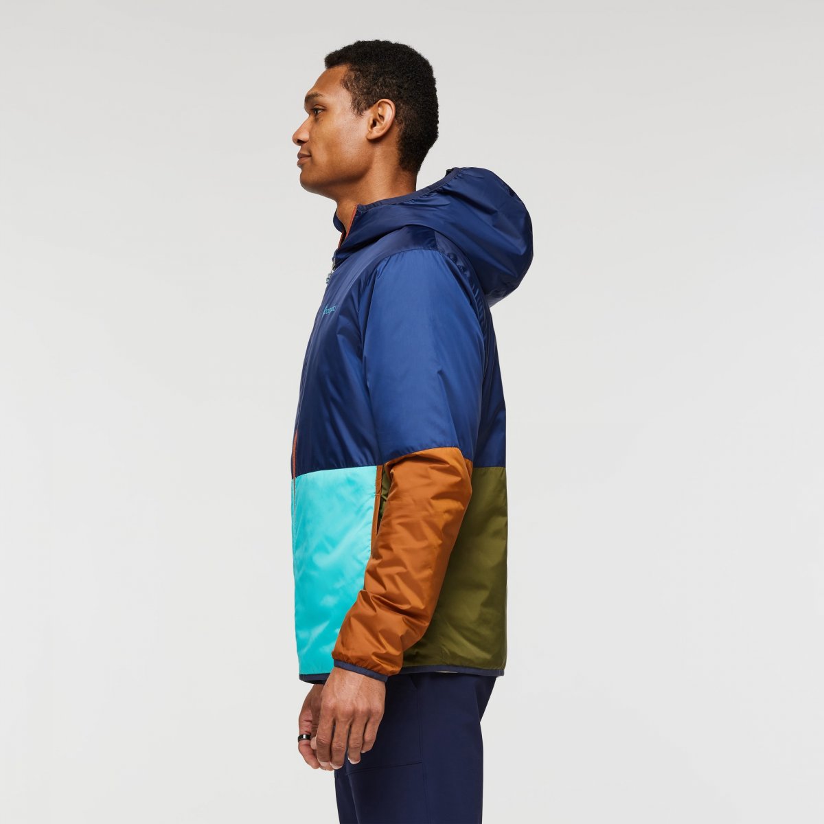 Teca Calido Hooded Jacket Print Man