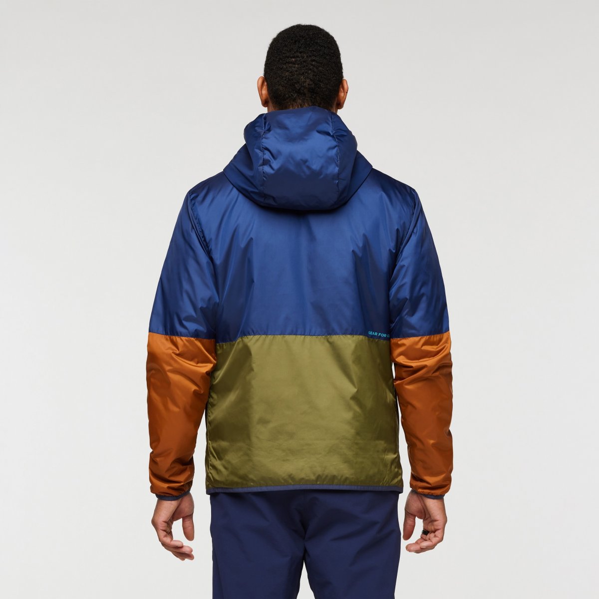Teca Calido Hooded Jacket Print Man