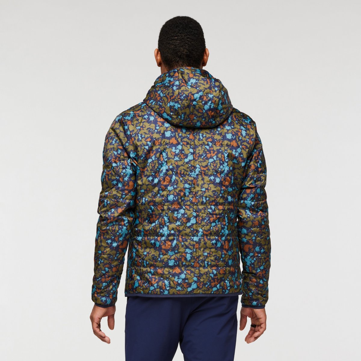 Teca Calido Hooded Jacket Print Man