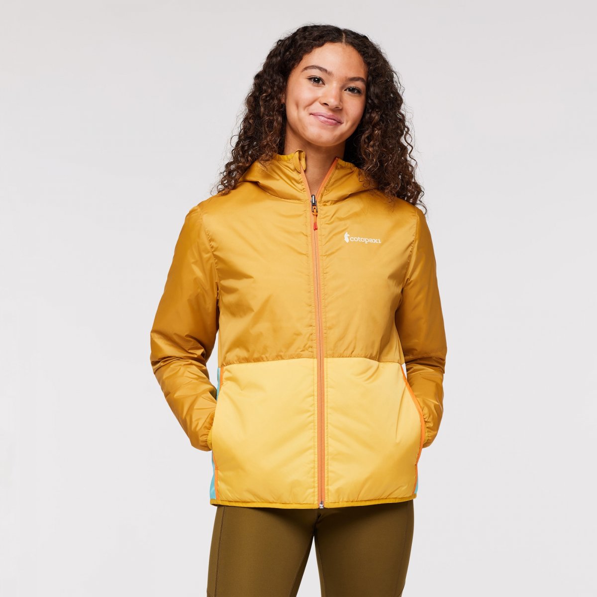 Teca Calido Hooded Jacket Print Woman