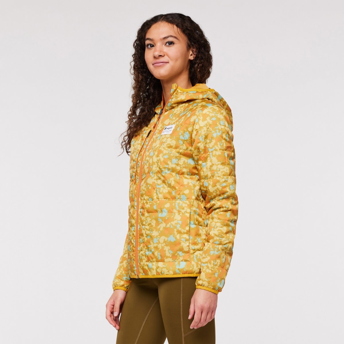 Teca Calido Hooded Jacket Print Woman