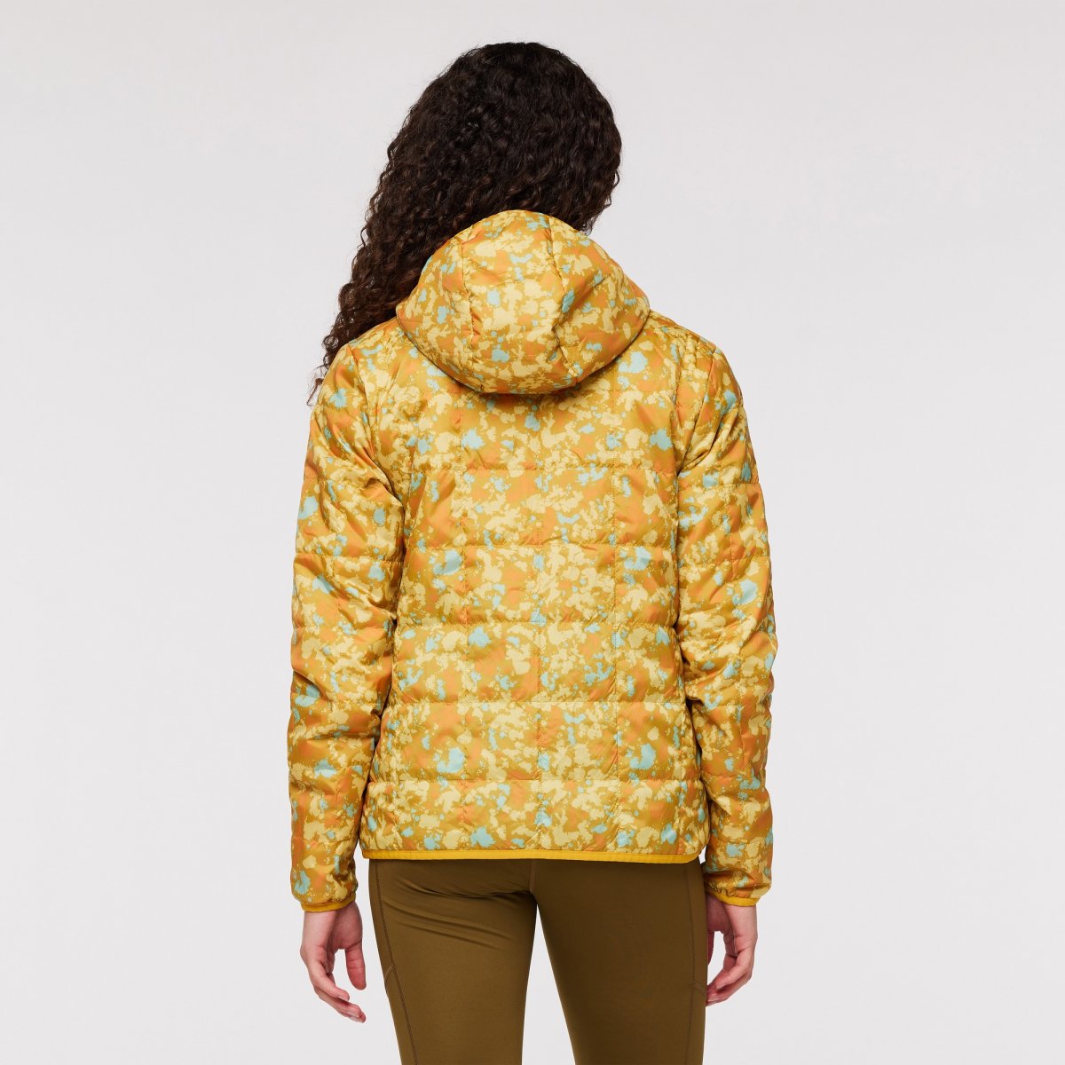 Teca Calido Hooded Jacket Print Woman