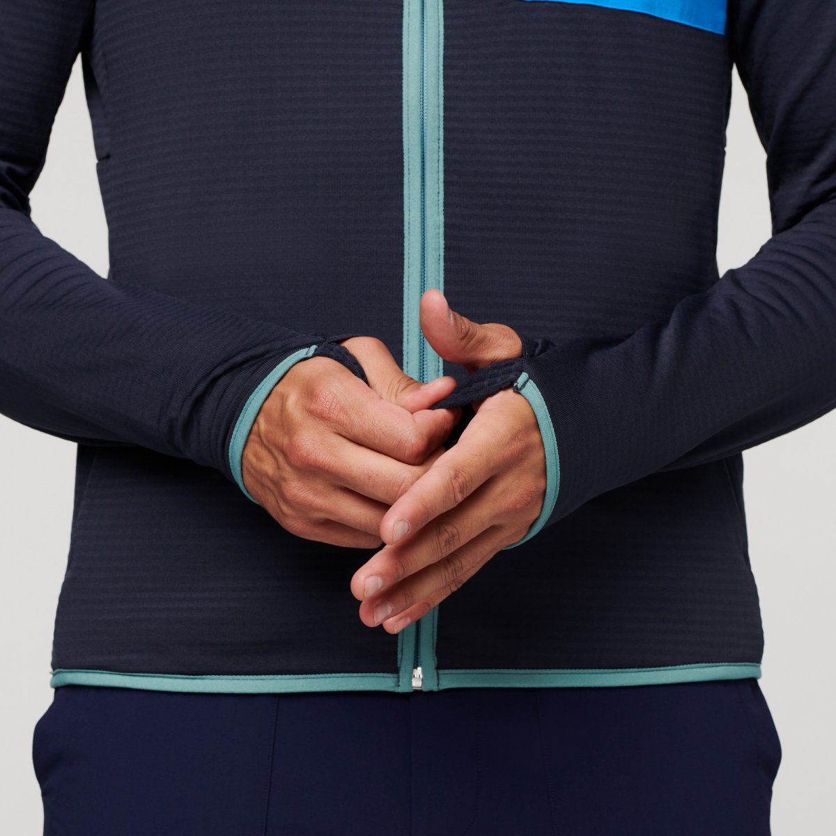 Otero Fleece Full-Zip Hooded Jacket Man