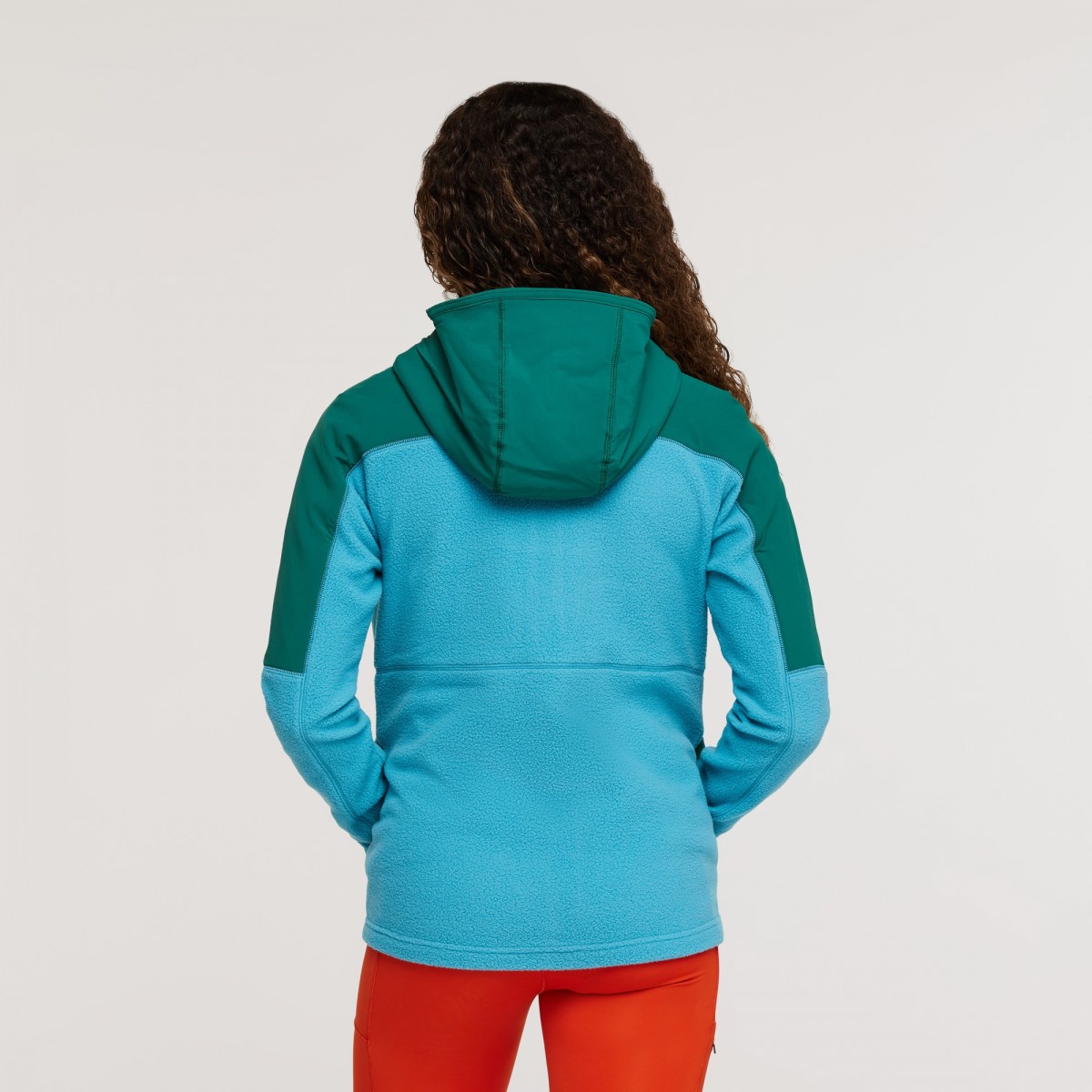 Abrazo Hooded Full-Zip Fleece Jacket Woman