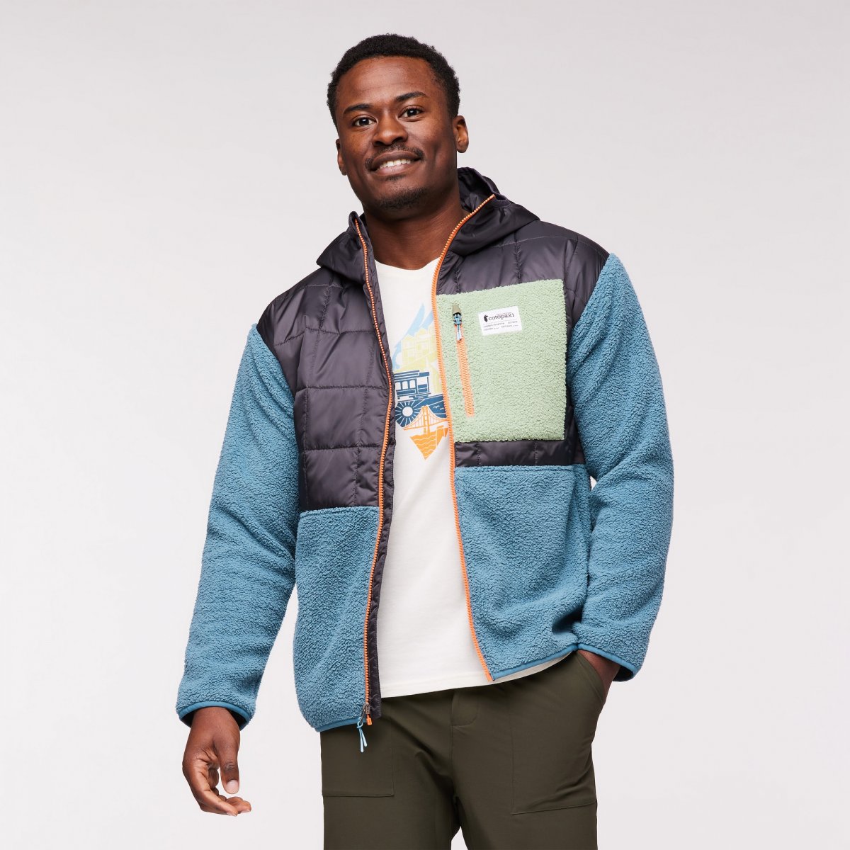 Trico Hybrid Hooded Jacket Man