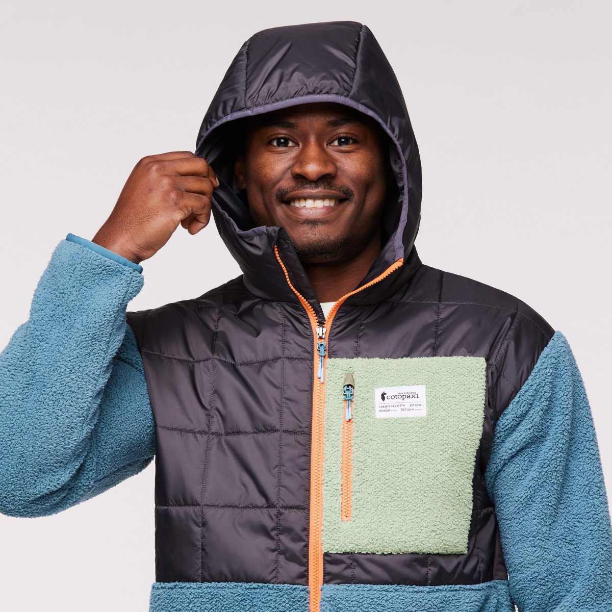 Trico Hybrid Hooded Jacket Man