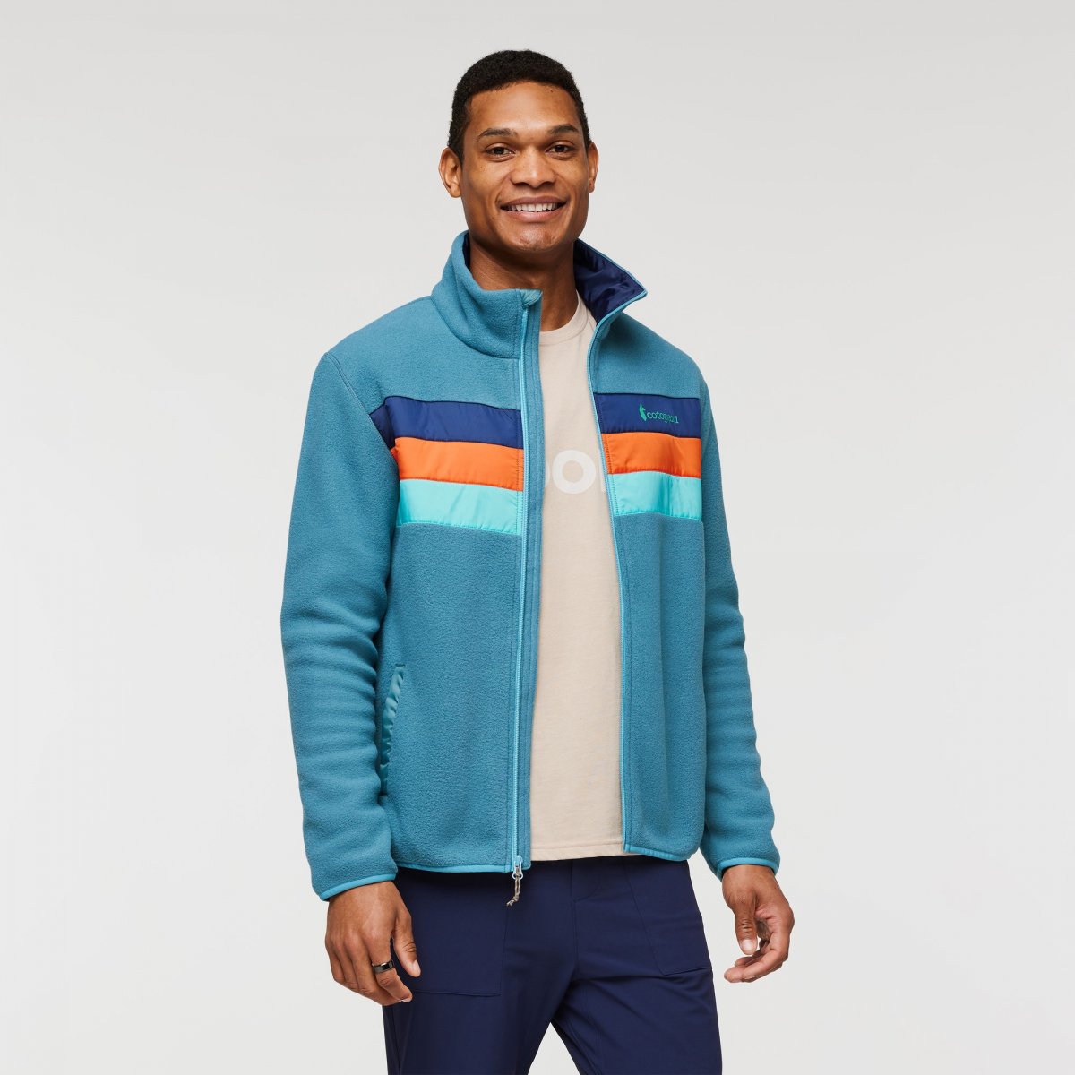Teca Fleece Full-Zip Jacket Man
