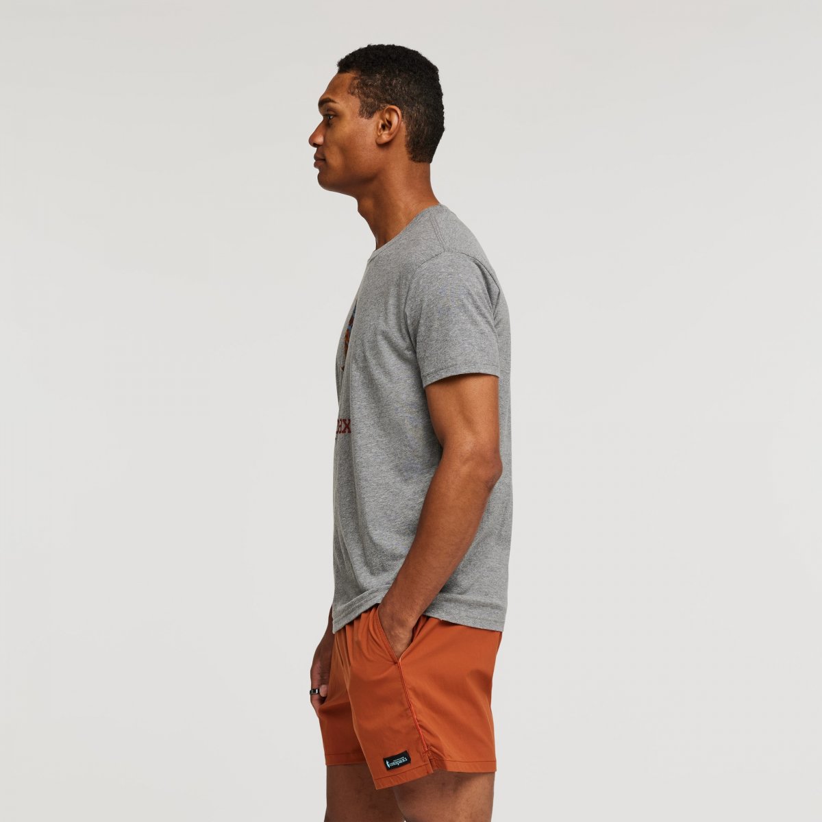 Altitude Llama Organic T-Shirt Man
