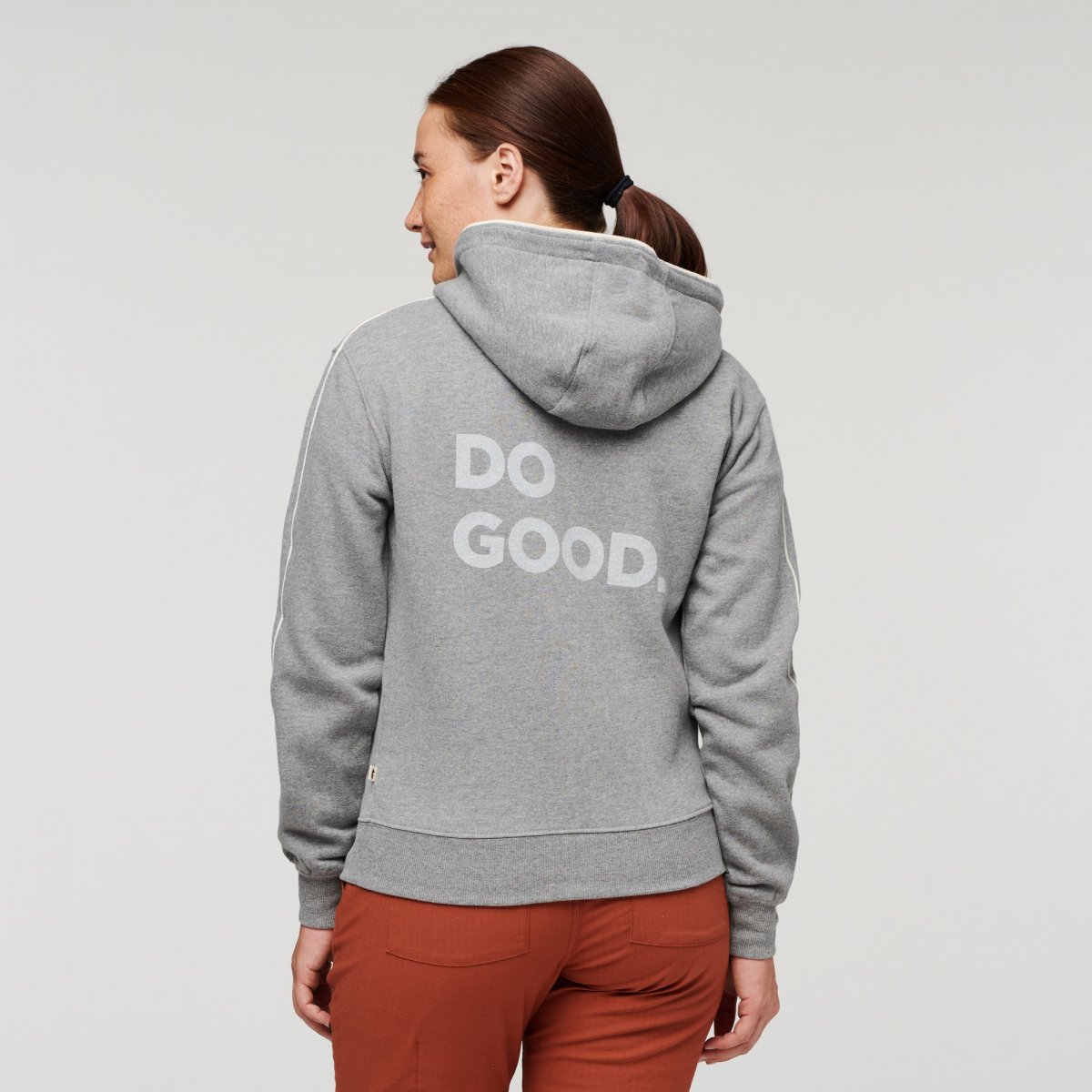 Do Good Organic Full-Zip Hoodie Woman