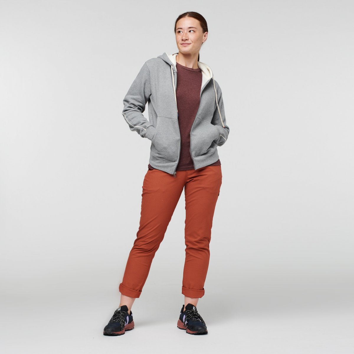 Do Good Organic Full-Zip Hoodie Woman