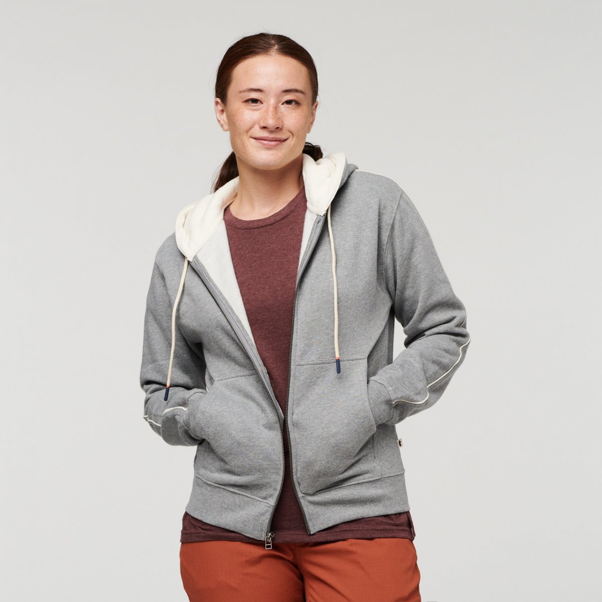Do Good Organic Full-Zip Hoodie Woman