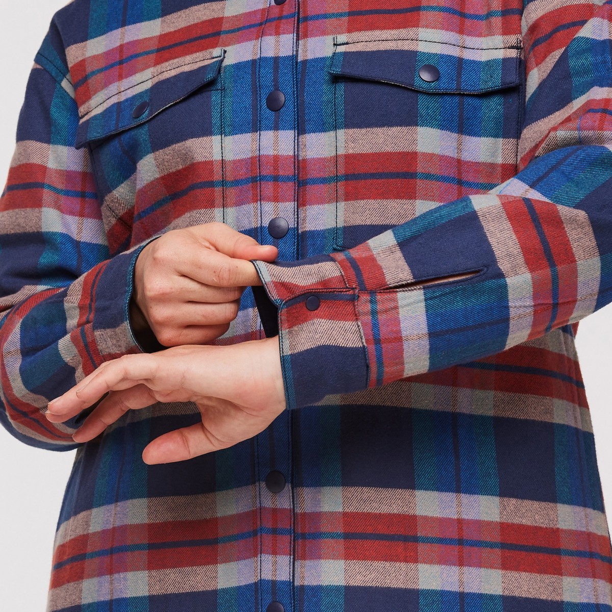Salto Insulated Flannel Jacket Woman