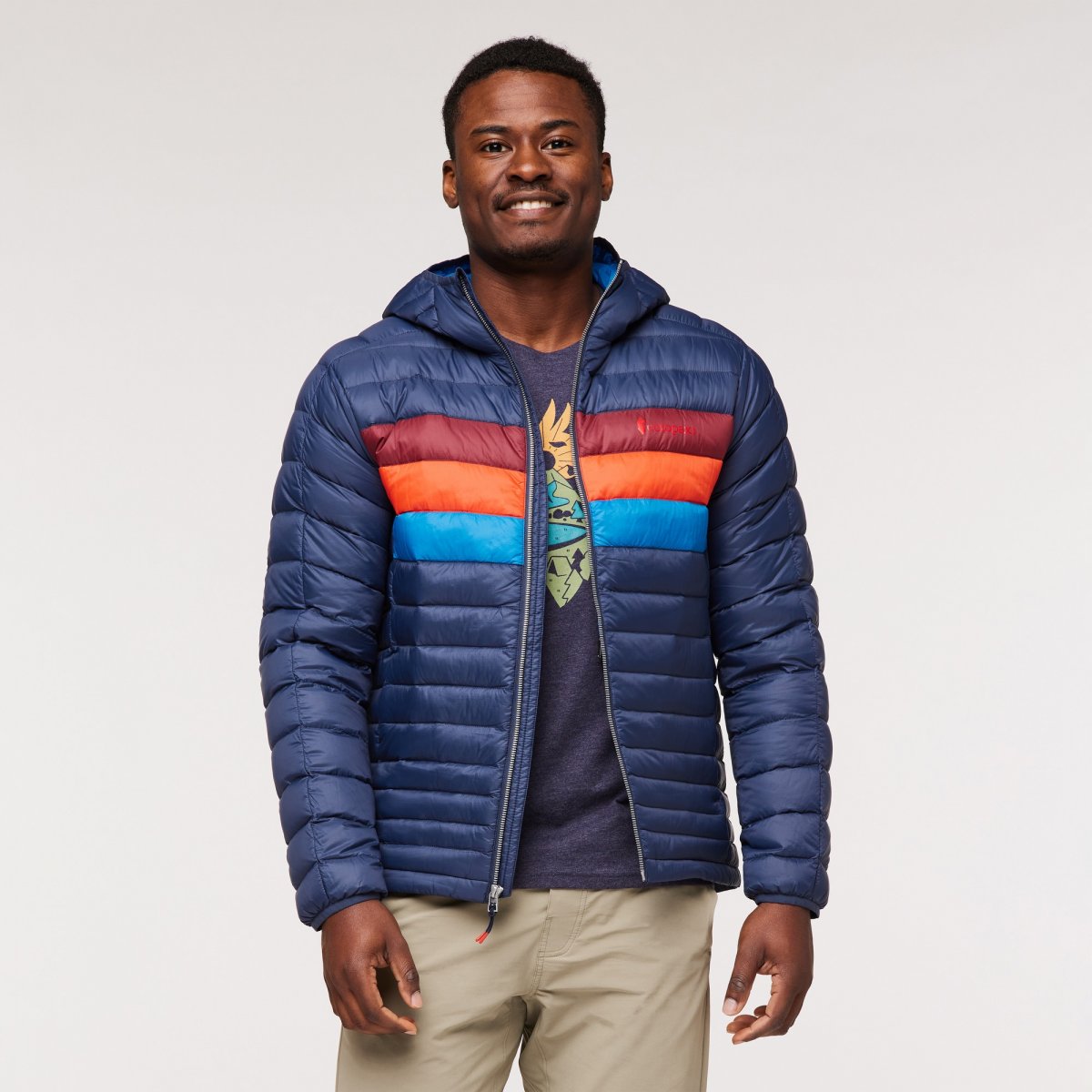 Fuego Down Hooded Jacket Man